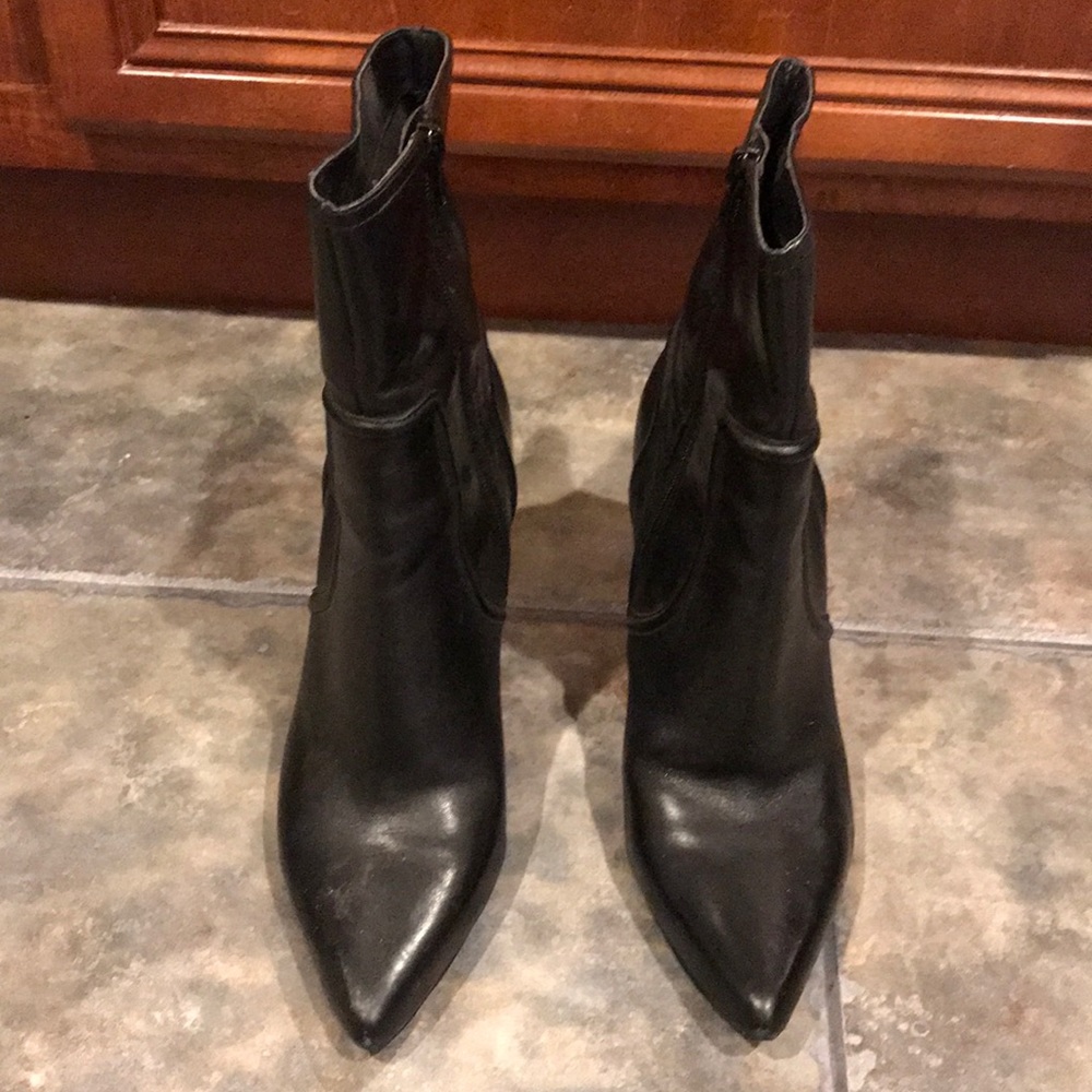 Nine West bootie heels